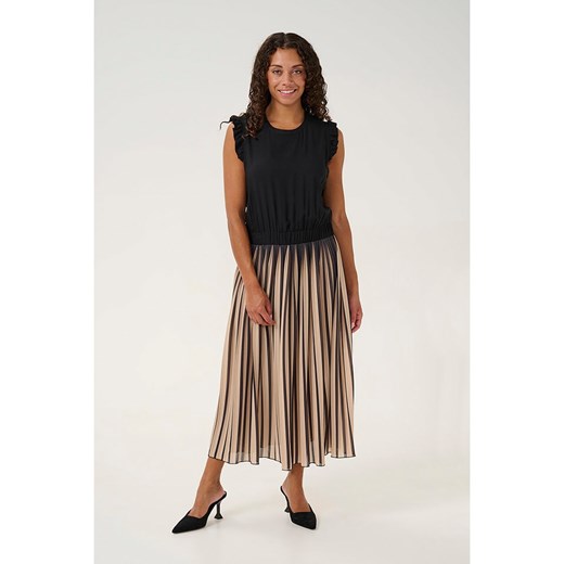 CULTURE Sukienka w kolorze czarno-kremowym ze sklepu Limango Polska w kategorii Sukienki - zdjęcie 187760560