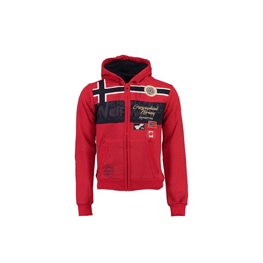 Geographical Norway Bluza &quot;Garadock&quot; w kolorze czerwonym ze sklepu Limango Polska w kategorii Bluzy chłopięce - zdjęcie 187760653
