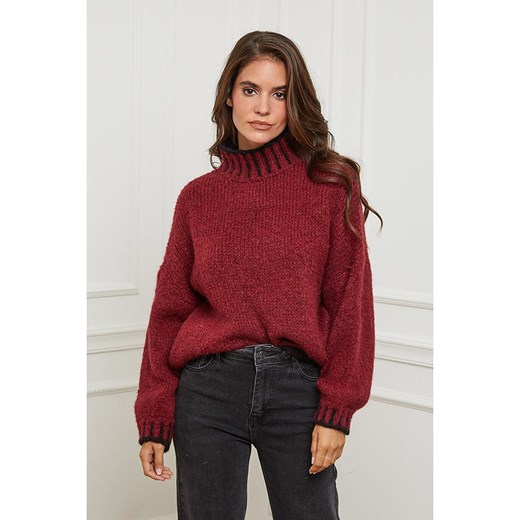 L&apos;armoire de Suzette Golf w kolorze bordowym ze sklepu Limango Polska w kategorii Swetry damskie - zdjęcie 187760903