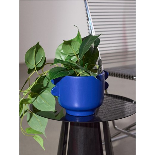 Sinsay - Doniczka z uchwytami - niebieski Sinsay One Size Sinsay