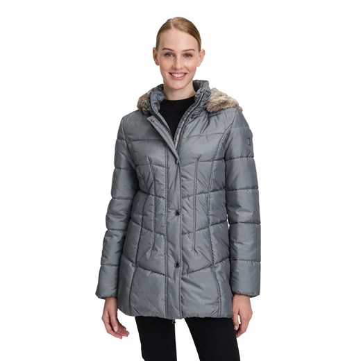 Betty Barclay Płaszcz pikowany w kolorze niebiesko-szarym ze sklepu Limango Polska w kategorii Kurtki damskie - zdjęcie 187762571