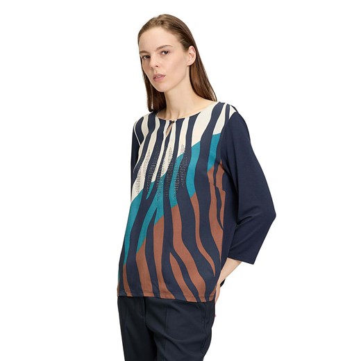 Betty Barclay Koszulka w kolorze granatowo-brązowo-beżowym ze sklepu Limango Polska w kategorii Bluzki damskie - zdjęcie 187764251