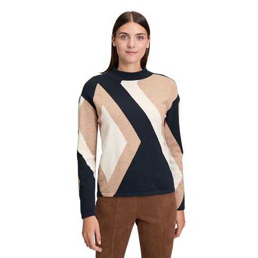 Betty Barclay Sweter w kolorze granatowo-beżowym ze sklepu Limango Polska w kategorii Swetry damskie - zdjęcie 187764600