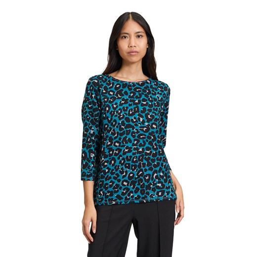 Betty Barclay Bluza w kolorze czarno-turkusowym ze sklepu Limango Polska w kategorii Bluzy damskie - zdjęcie 187764820