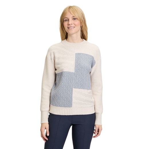 Betty Barclay Sweter w kolorze kremowo-szarym ze sklepu Limango Polska w kategorii Swetry damskie - zdjęcie 187765121