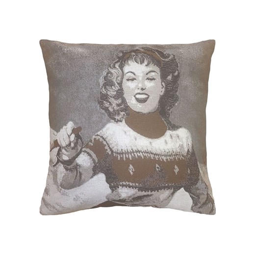 PAD Concept Poszewka &quot;Resort&quot; w kolorze szarym na poduszkę - 50 x 50 cm ze sklepu Limango Polska w kategorii Poduszki dekoracyjne - zdjęcie 187765720