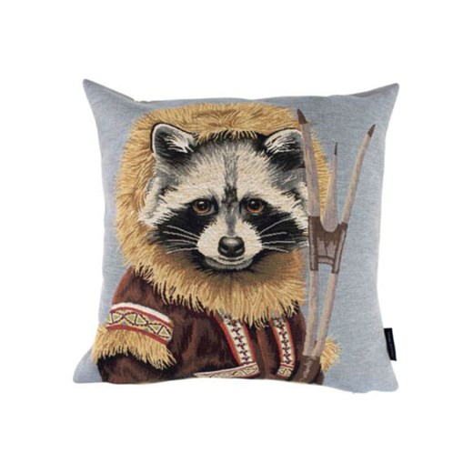 Mars &amp; More Poduszka &quot;Gobelin&quot; w kolorze szaro-beżowym - 45 x 45 cm ze sklepu Limango Polska w kategorii Poduszki dekoracyjne - zdjęcie 187765841