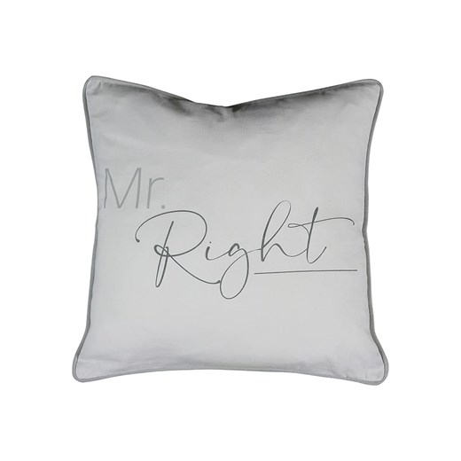 Mars &amp; More Poduszka w kolorze szarym - 45 x 45 cm ze sklepu Limango Polska w kategorii Poduszki dekoracyjne - zdjęcie 187765950