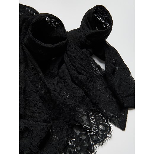 Reserved - Koronkowa spódnica mini - czarny Reserved ONE SIZE Reserved