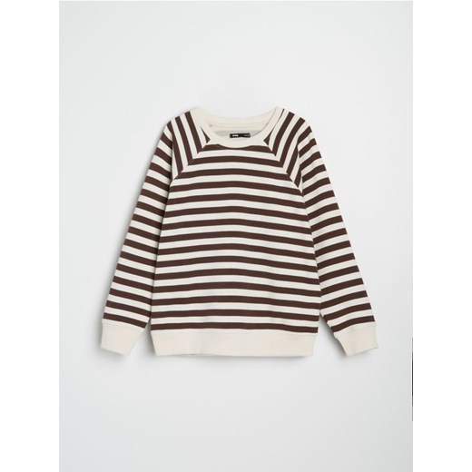 Sinsay - Bluza crewneck w paski - wielobarwny ze sklepu Sinsay w kategorii Bluzy damskie - zdjęcie 187767312