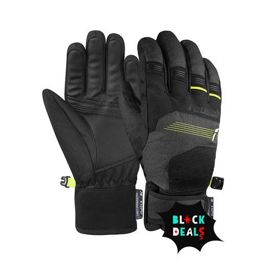 Reusch Rękawiczki narciarskie &quot;Benji R-TEX® XT&quot; w kolorze czarnym ze sklepu Limango Polska w kategorii Rękawiczki dziecięce - zdjęcie 187768472