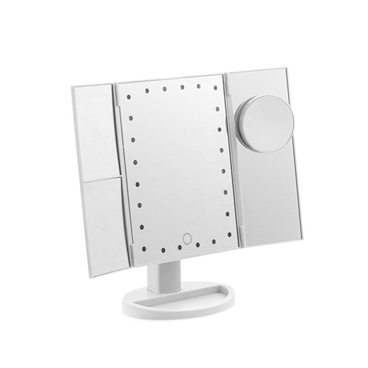 InnovaGoods Powiększające lusterko LED 4w1 - 18 x 19 x 12 cm ze sklepu Limango Polska w kategorii Lustra - zdjęcie 187770680