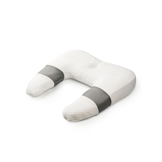 InnovaGoods Wielofunkcyjna poduszka w kolorze biało-szarym - 61 x 63 cm ze sklepu Limango Polska w kategorii Poduszki dekoracyjne - zdjęcie 187771163