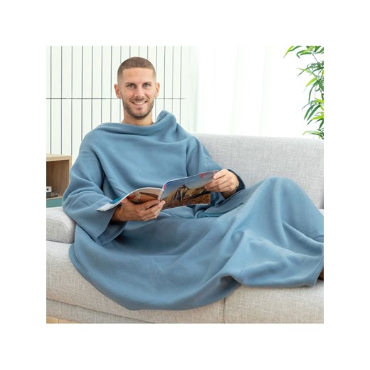 InnovaGoods Koc w kolorze niebieskim - 170 x 130 cm ze sklepu Limango Polska w kategorii Tekstylia - zdjęcie 187771351