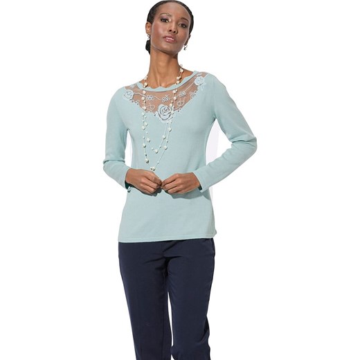 WITT WEIDEN Sweter w kolorze błękitnym ze sklepu Limango Polska w kategorii Swetry damskie - zdjęcie 187771583