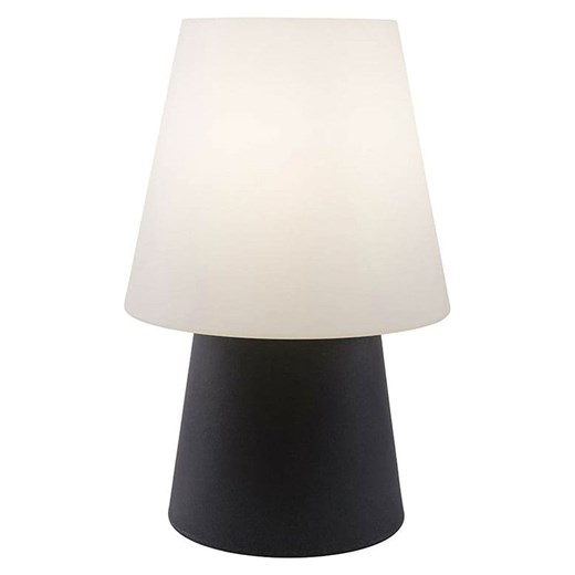 8 seasons Lampa stołowa LED &quot;No. 1&quot; w kolorze antracytowo-białym - wys. 60 x Ø 39 cm ze sklepu Limango Polska w kategorii Oświetlenie - zdjęcie 187772144