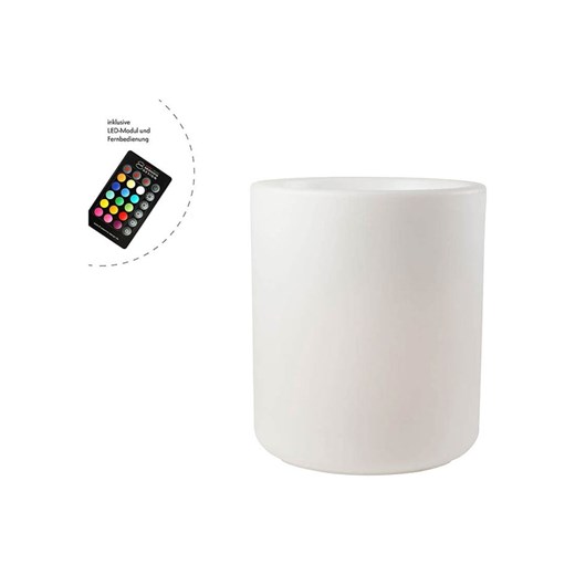 8 seasons Dekoracyjna lampa LED z funkcją zmiany koloru - wys. 39 x Ø 34 cm ze sklepu Limango Polska w kategorii Oświetlenie - zdjęcie 187772301