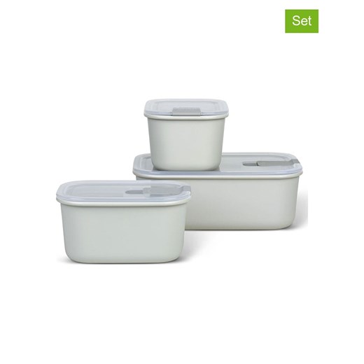 Mepal Pojemniki (3 szt.) w kolorze białym ze sklepu Limango Polska w kategorii Pojemniki kuchenne - zdjęcie 187772524