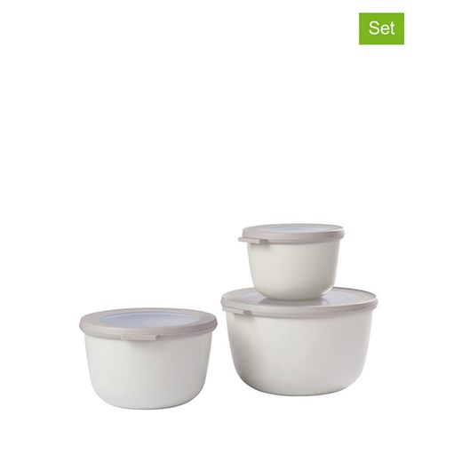 Mepal Pojemniki (3 szt.) w kolorze beżowym ze sklepu Limango Polska w kategorii Pojemniki kuchenne - zdjęcie 187772531