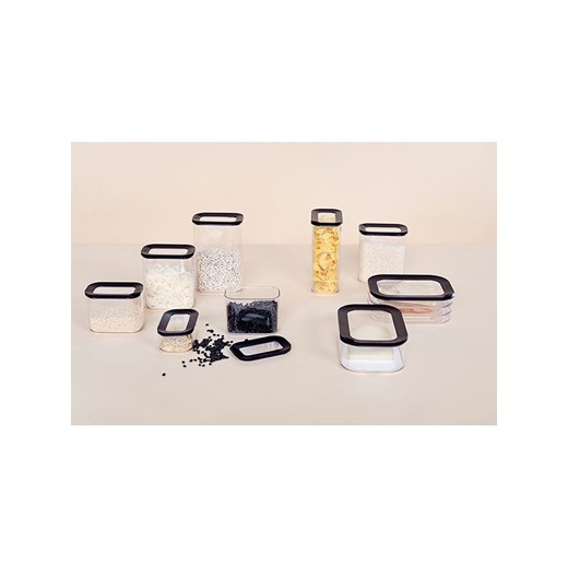 Mepal Pojemnik w kolorze czarnym na wędliny - 22,4 x 3,7 x 16 cm Mepal onesize okazja Limango Polska