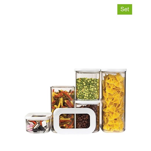 Mepal Pojemniki (5 szt.) w kolorze białym ze sklepu Limango Polska w kategorii Pojemniki kuchenne - zdjęcie 187772692