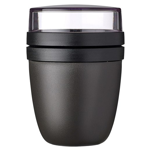 Mepal Lunchpot &quot;Ellipse&quot; w kolorze czarnym - wys. 15,1 x Ø 10,7 cm ze sklepu Limango Polska w kategorii Pojemniki kuchenne - zdjęcie 187772764