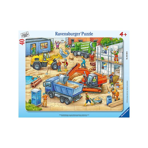 Ravensburger 40-częściowe puzzle &quot;Large construction vehicles&quot; - 4+ ze sklepu Limango Polska w kategorii Puzzle - zdjęcie 187773392