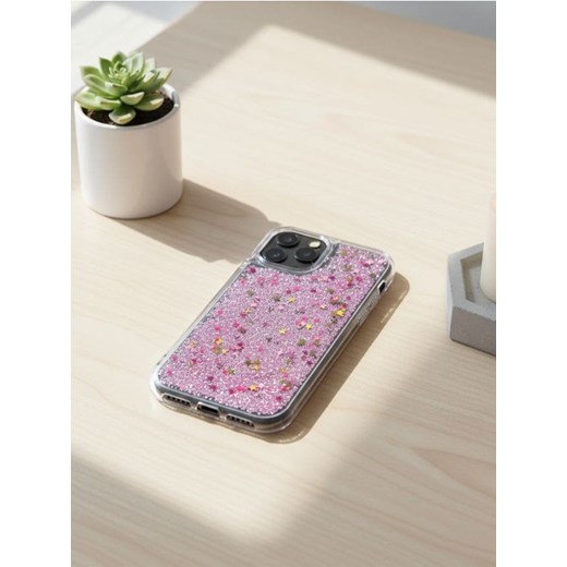 Sinsay - Etui na iPhone 13/14, 15 z brokatem - wielobarwny ze sklepu Sinsay w kategorii Etui - zdjęcie 187775170