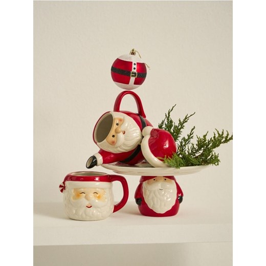 Sinsay - Dzbanek do herbaty w kszałcie świętego Mikołaja - czerwony ze sklepu Sinsay w kategorii Dzbanki i zaparzacze - zdjęcie 187775210