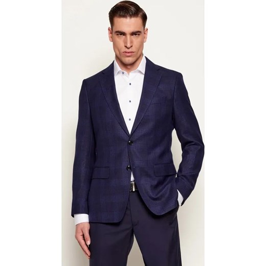 BOSS BLACK Marynarka H-Hutson-251 | Slim Fit | z dodatkiem wełny ze sklepu Gomez Fashion Store w kategorii Marynarki męskie - zdjęcie 187775353