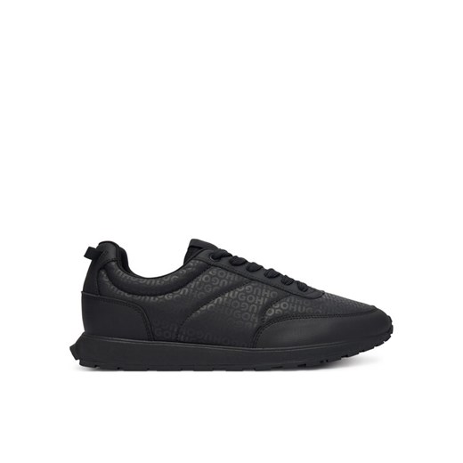 Sneakersy HUGO Icelin 50557854 Czarny ze sklepu eobuwie.pl w kategorii Buty sportowe męskie - zdjęcie 187775393