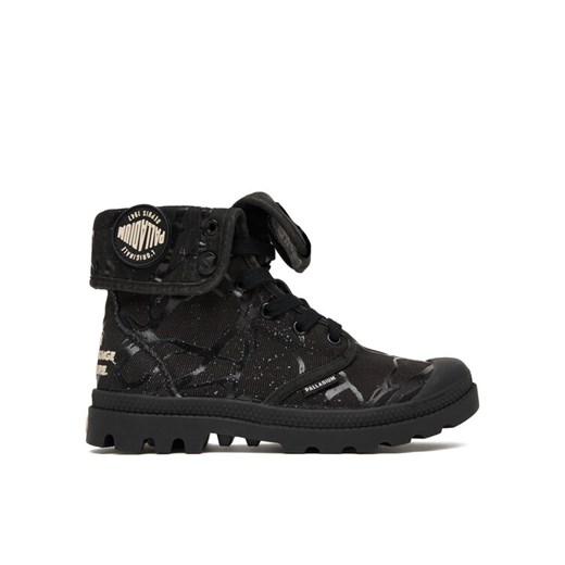 Trapery Palladium Baggy Hopper Tunnels 94625-008-M Czarny ze sklepu eobuwie.pl w kategorii Workery damskie - zdjęcie 187775441