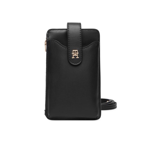 Tommy Hilfiger Etui na telefon Th Icon Phone Wallet AW0AW18137 Czarny ze sklepu MODIVO w kategorii Etui - zdjęcie 187775922