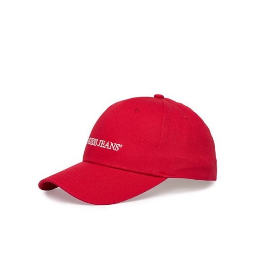 Guess Jeans Czapka z daszkiem M4BZ26 WF8V1 Czerwony ze sklepu MODIVO w kategorii Czapki z daszkiem męskie - zdjęcie 187775990