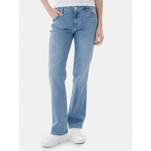 Guess Jeansy W6RA15 D6882 Niebieski Regular Fit ze sklepu MODIVO w kategorii Jeansy damskie - zdjęcie 187776001