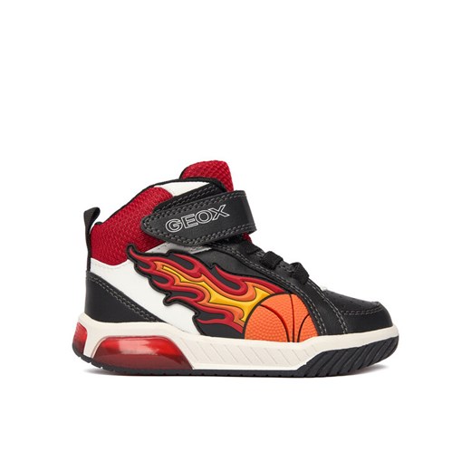 Geox Sneakersy J Inek J569CC 05411 C0048 M Czarny ze sklepu MODIVO w kategorii Buty sportowe dziecięce - zdjęcie 187776021