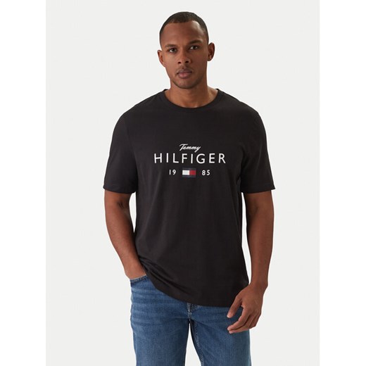 Tommy Hilfiger T-Shirt MW0MW41455 Czarny Regular Fit ze sklepu MODIVO w kategorii T-shirty męskie - zdjęcie 187776032