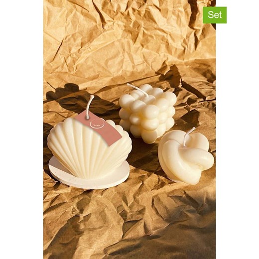 Lucky Bees Świece zapachowe (3 szt.) ze sklepu Limango Polska w kategorii Świece i dyfuzory - zdjęcie 187777112