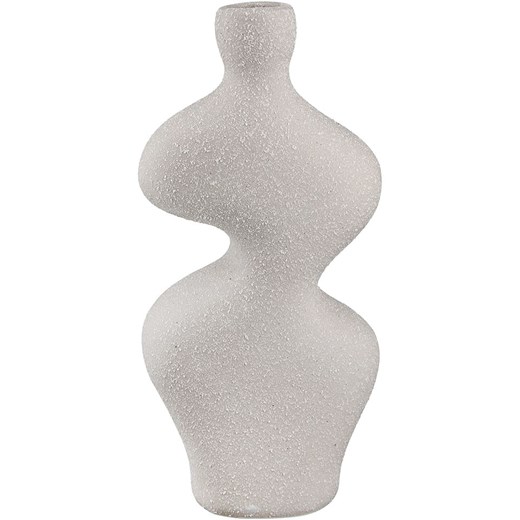 GILDE Wazon &quot;Wave&quot; w kolorze szarym - wys. 23 cm ze sklepu Limango Polska w kategorii Wazony - zdjęcie 187777221