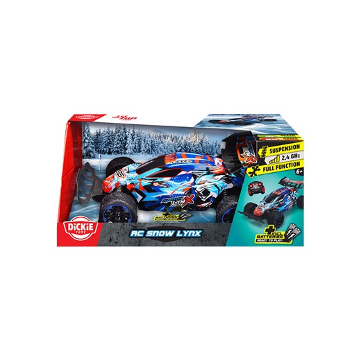 Dickie Samochód zdalnie sterowany &quot;Snow Lynx&quot; w kolorze niebieskim - Dickie onesize okazyjna cena Limango Polska
