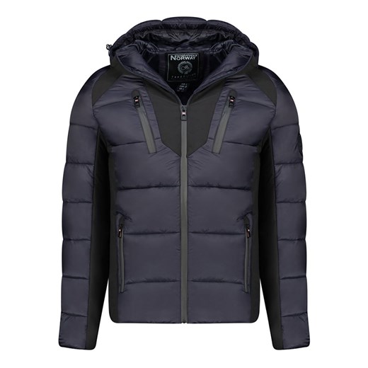 Geographical Norway Kurtka zimowa &quot;Bastian&quot; w kolorze granatowym ze sklepu Limango Polska w kategorii Kurtki męskie - zdjęcie 187777741