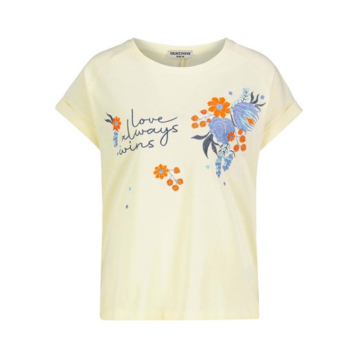 Eight2Nine Koszulka w kolorze jasnożółtym ze sklepu Limango Polska w kategorii Bluzki damskie - zdjęcie 187777784