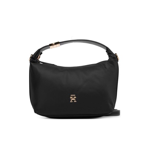 Torebka Tommy Hilfiger Th Go Crossover Nylon AW0AW18164 Czarny ze sklepu eobuwie.pl w kategorii Torby Shopper bag - zdjęcie 187777931