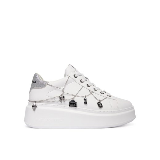 Sneakersy KARL LAGERFELD Anakapri KL63546 Czarny ze sklepu eobuwie.pl w kategorii Buty sportowe damskie - zdjęcie 187777971