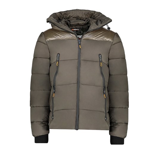 Geographical Norway Kurtka zimowa &quot;Bayou&quot; w kolorze khaki ze sklepu Limango Polska w kategorii Kurtki męskie - zdjęcie 187779072