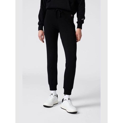 Champion Spodnie dresowe w kolorze czarnym ze sklepu Limango Polska w kategorii Spodnie damskie - zdjęcie 187779250