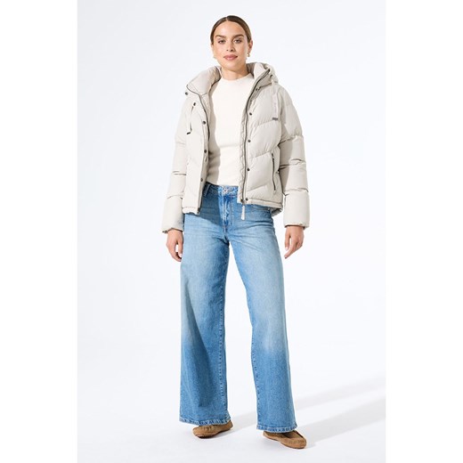 Garcia Kurtka pikowana w kolorze kremowym ze sklepu Limango Polska w kategorii Kurtki damskie - zdjęcie 187779321