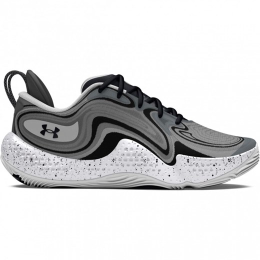 Buty do koszykówki uniseks Under Armour UA Spawn 6 - szare ze sklepu Sportstylestory.com w kategorii Buty sportowe męskie - zdjęcie 187780533