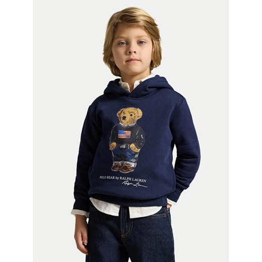 Polo Ralph Lauren Bluza 322A10529001 Granatowy Regular Fit ze sklepu MODIVO w kategorii Bluzy chłopięce - zdjęcie 187781151