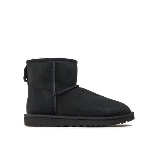 Ugg Śniegowce W Classic Mini II 1016222 Czarny ze sklepu MODIVO w kategorii Śniegowce damskie - zdjęcie 187781160